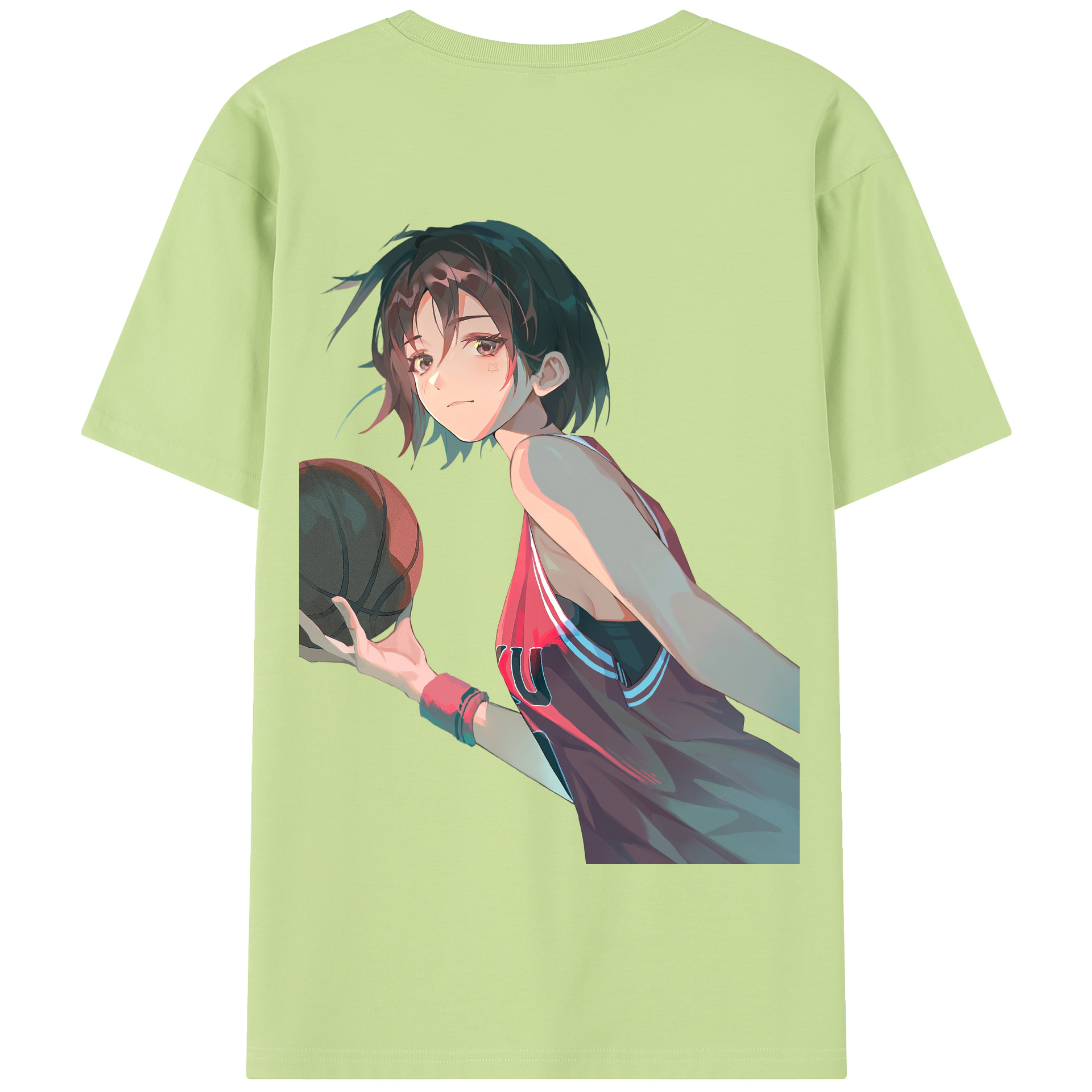 SLAM DUNK／スラムダンク 綿100％半袖Tシャツ（背面プリント）